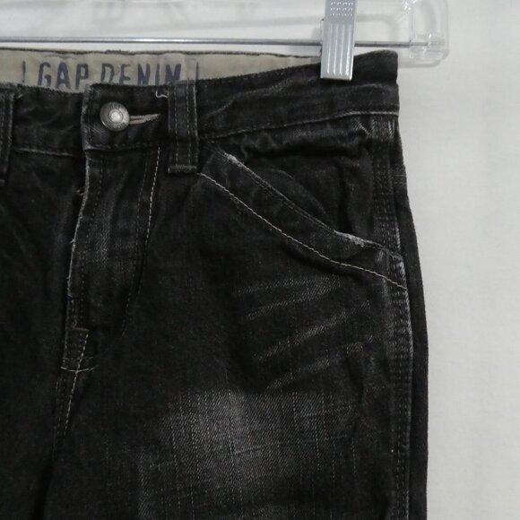 GAP DENIM - Carpenter | 7 regular | Faded Black Distressed Denim | NWOT - Picture 5 of 16